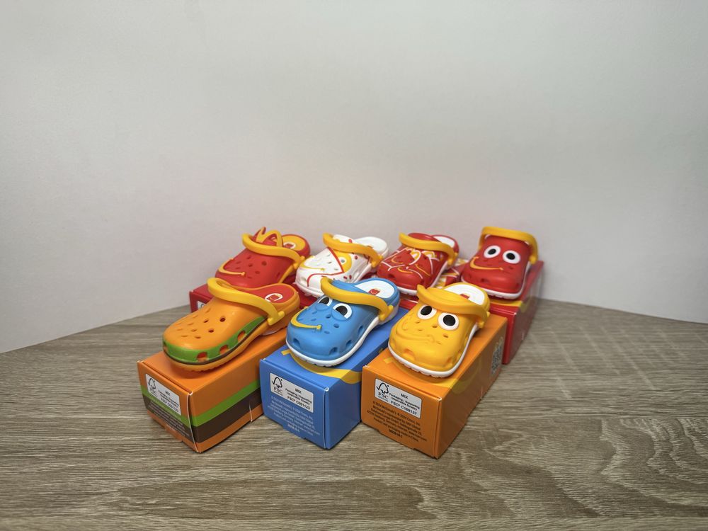 Іграшки МакДональдс/McDonalds Crocs