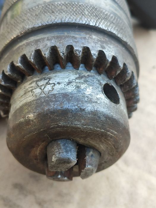 Stara wiertarka Celma. PRL.