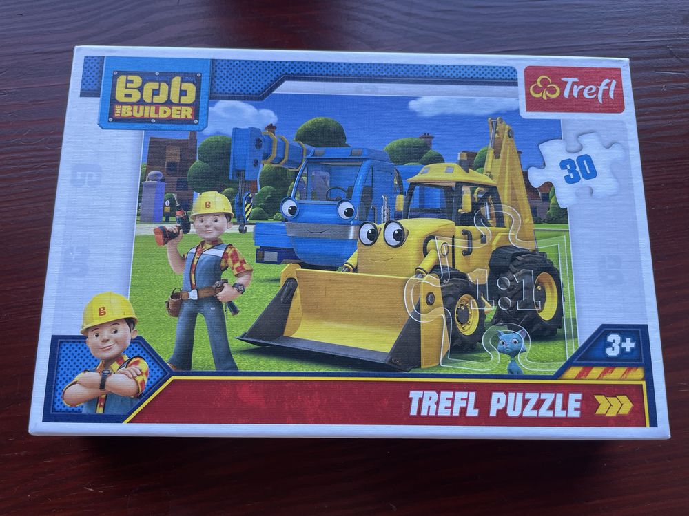 Puzzle 30 elementow koparki