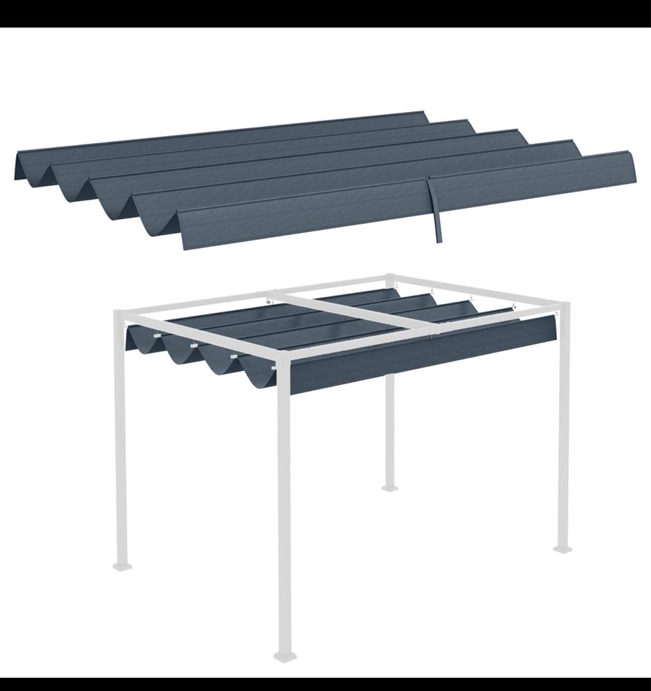 Zadaszenie na taras  pergola material