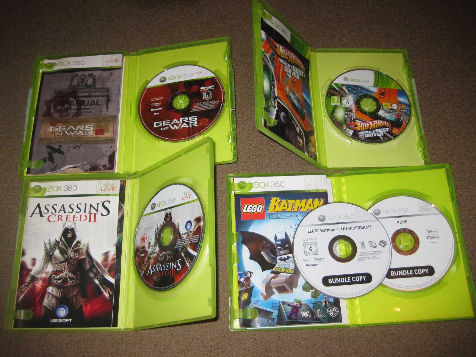 4 Jogos para a XBOX 360/Completos!