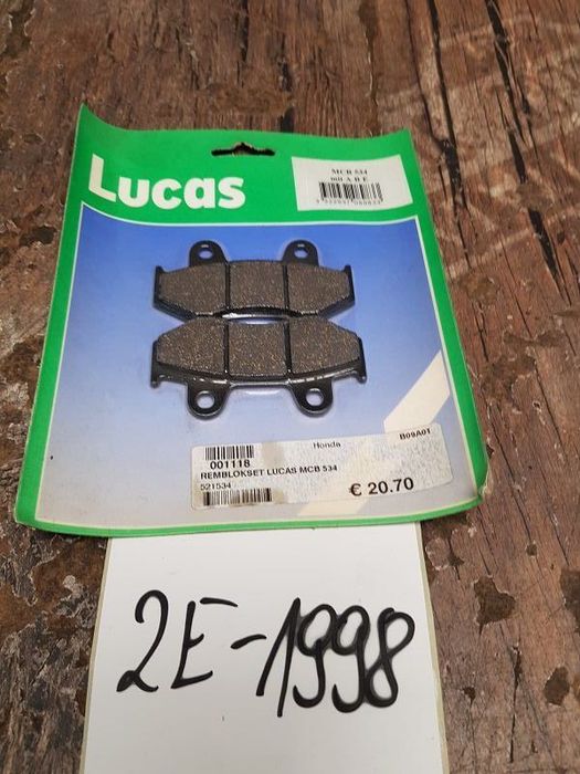 Klocki hamulcowe Lucas MCB 534 Honda MTX 80 / XL 125 R / CR 125 R / XL 600 R