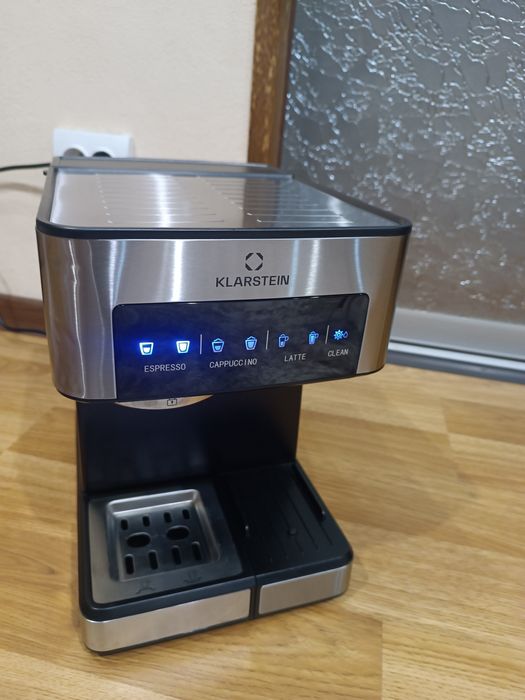 Кавоварка ріжкова Klarstein Arabica Comfort, еспоресо, капучино, латє