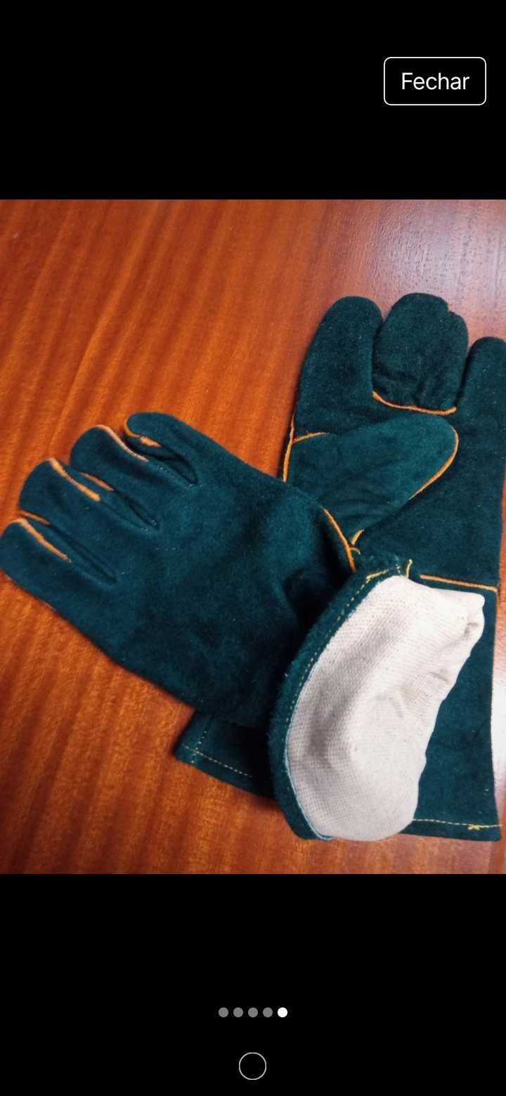 Luva de Proteção em couro