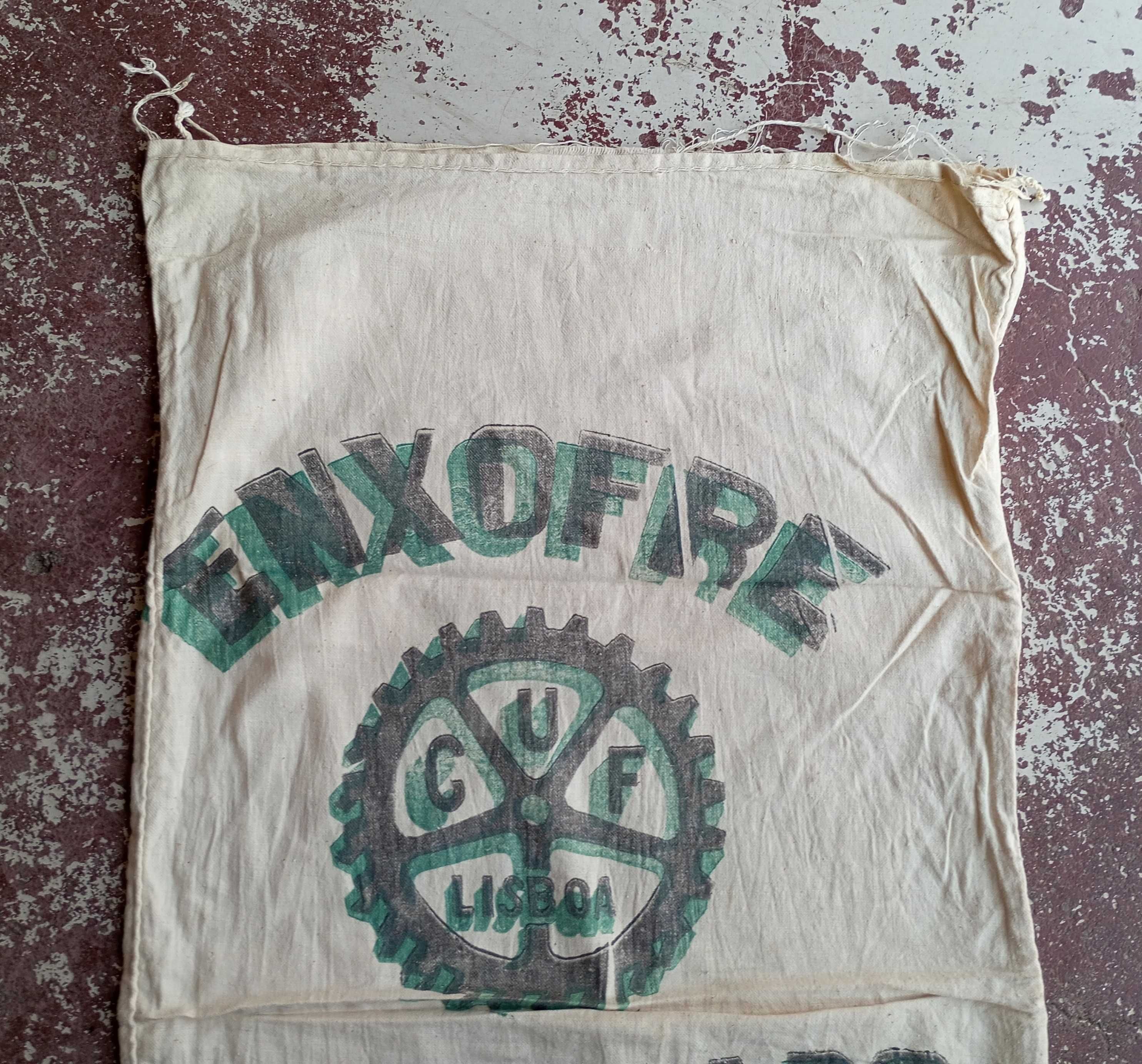 Antigo saco Sacor transporte Enxofre CUF