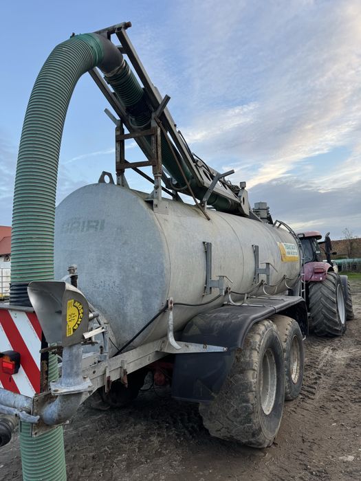 Beczka z ramieniem BRIRi 14000L – oś skrętna