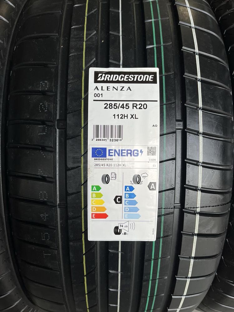 285/45/20 R20 Bridgestone Alenza 001 4шт нові