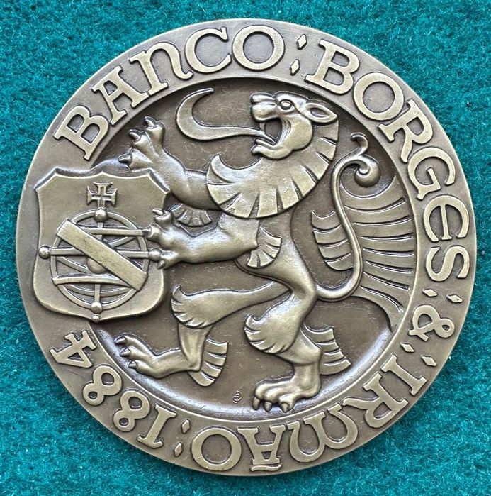 Medalha comemorativa em bronze