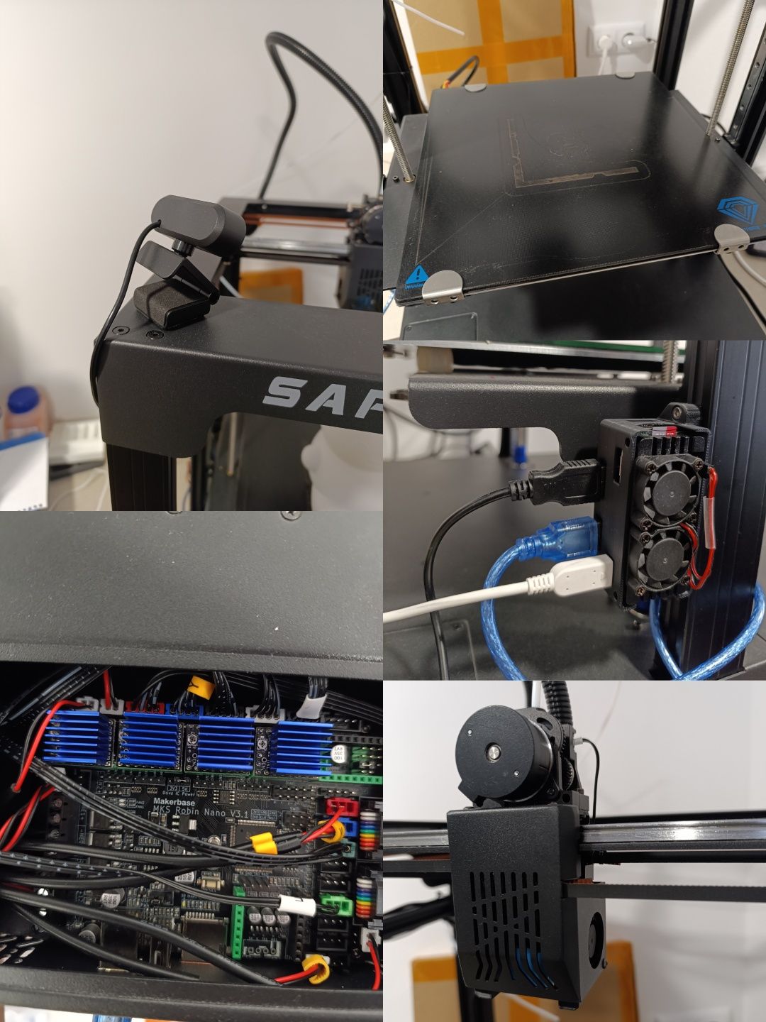Impressora 3D TWOTREES SP-5 (V3) com Klipper + Extras