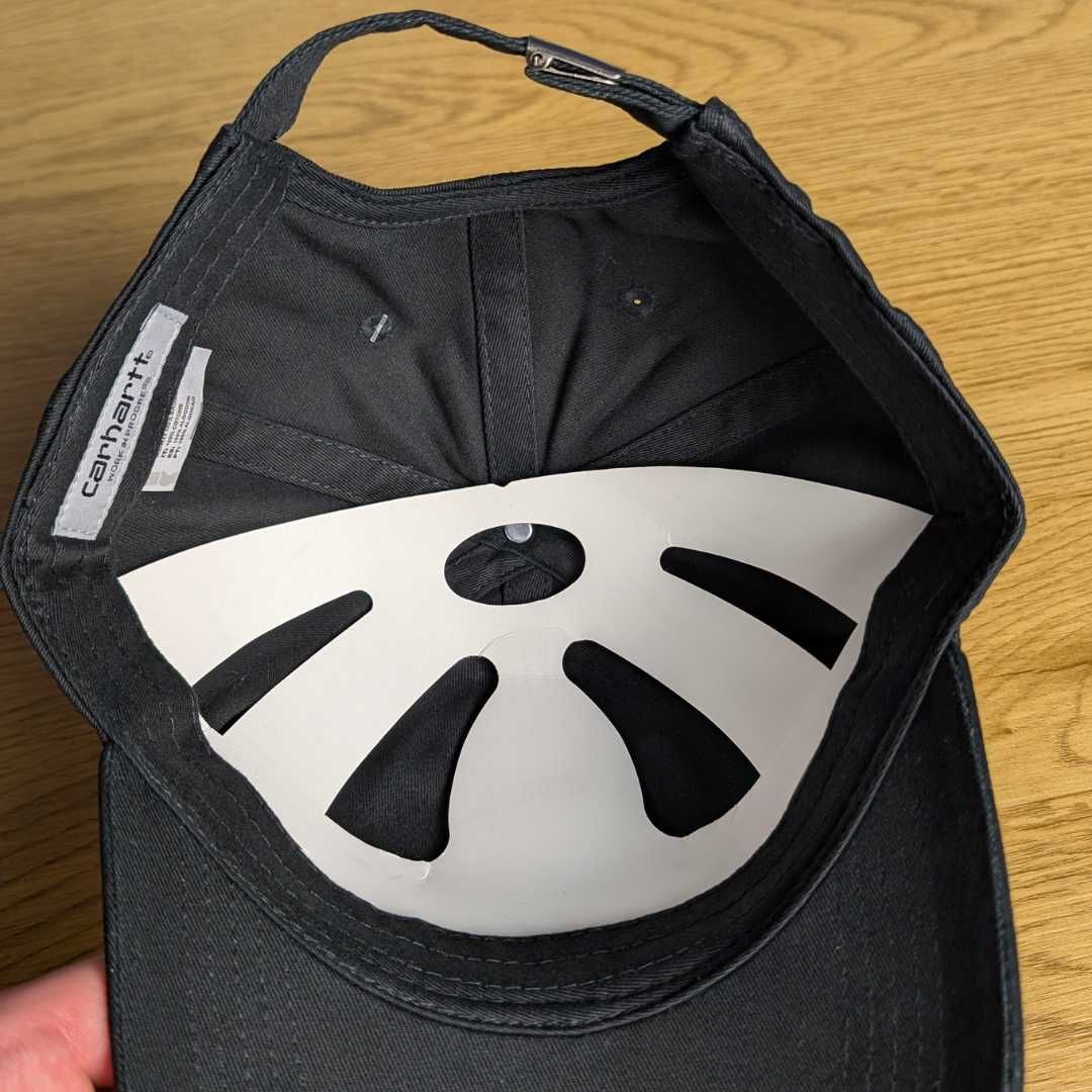 Кепка Carhartt чёрная, кепка кархарт, бейсболка кархарт, чорна кепка