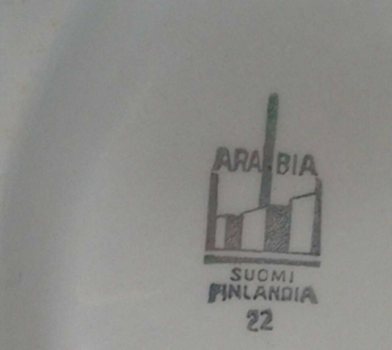 Arabia Finlandia_Sosjerka Porcelana Retro_Sygnatura
