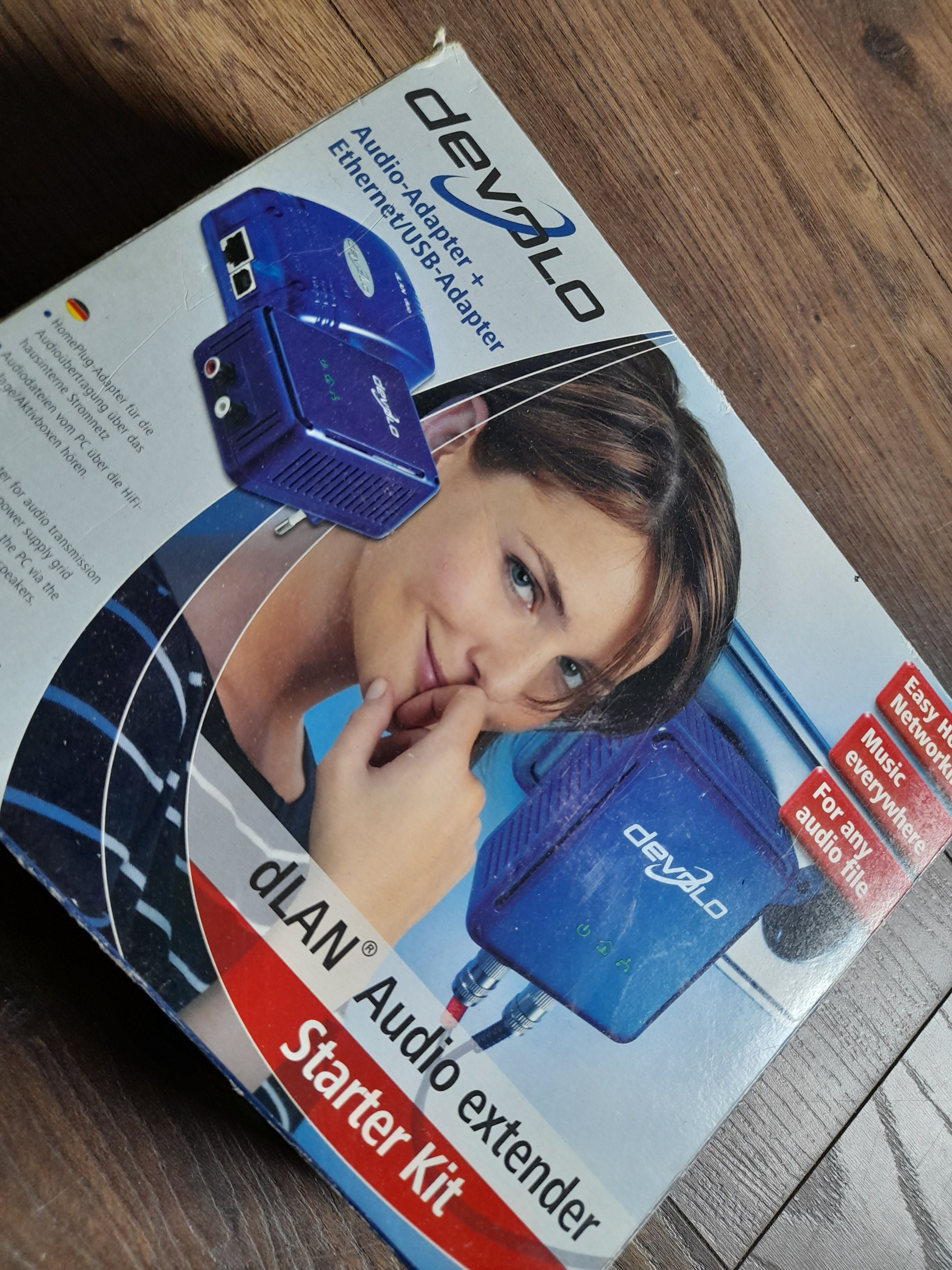 Adaptery Devolo dLAN internet po sieci energetycznej w domu powerline