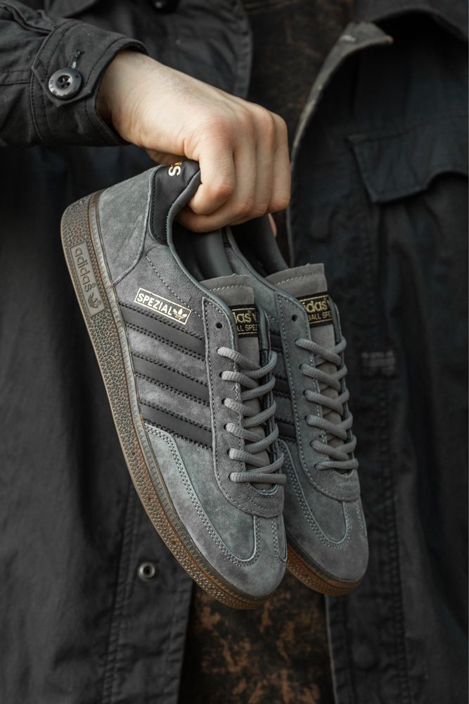 Кроссовки Adidas Spezial Grey Black