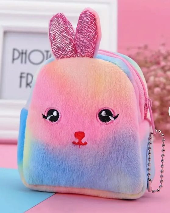 Bolsas Coloridas (Coelho/Gato) para Criança NOVAS