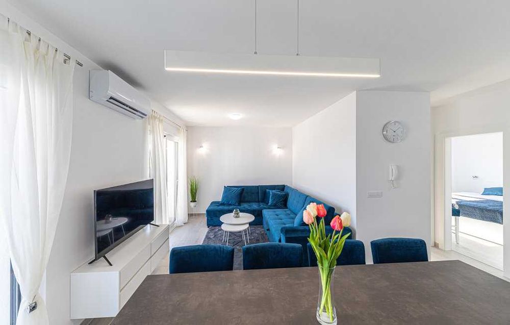 Wakacje, Chorwacja, okolice miasta Trogir, ładny apartament dla 5 osób