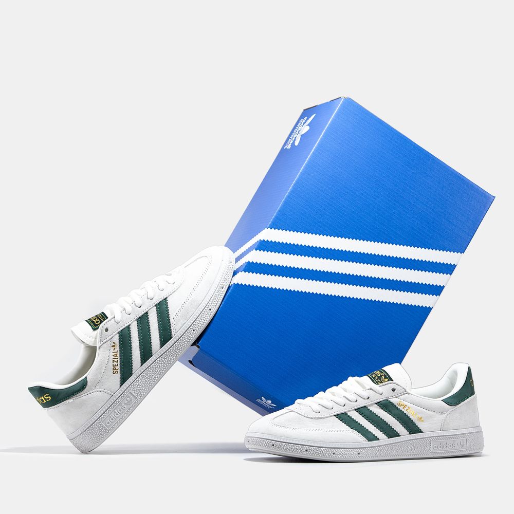 Кросівки чоловічі Adidas Spezial Handball Grey Green 41-45