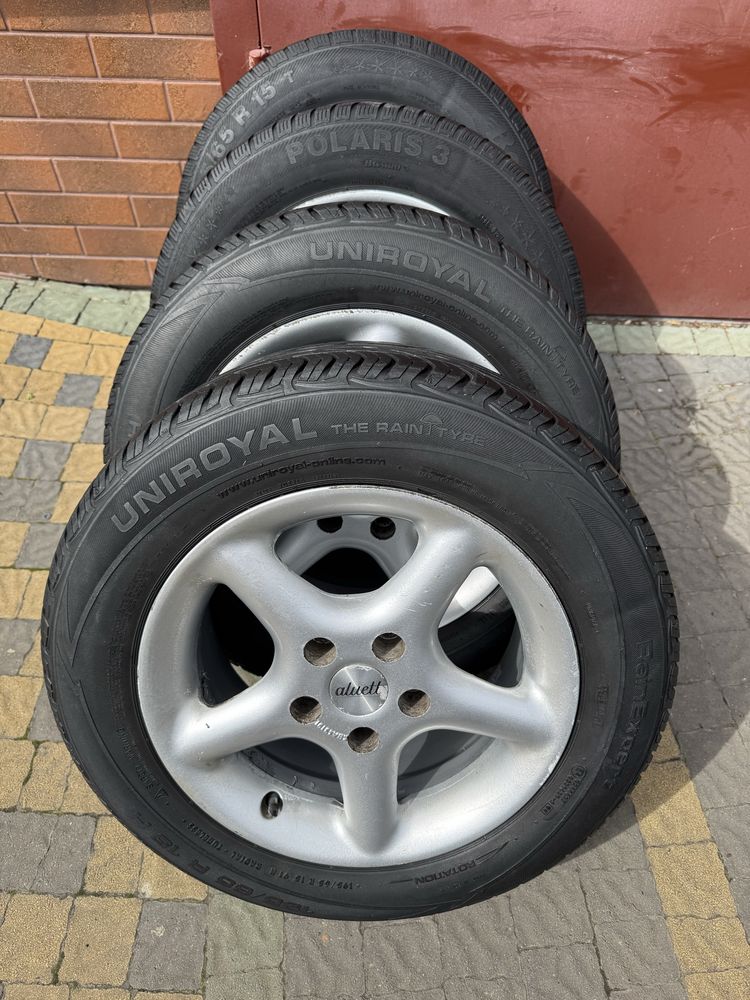Шини з легкосплавними дисками 195/65R15