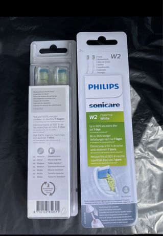 Насадки для электрической зубной щетки Philips W2 Optimal White