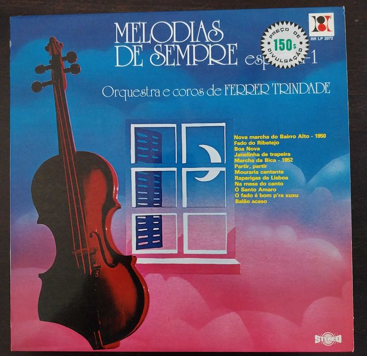 vinil: Ferrer Trindade “Melodias de sempre, Especial 1”