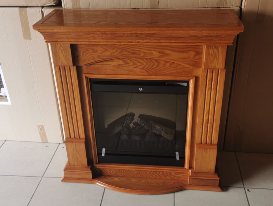 Grzejnik - Kominek elektryczny Dimplex Milano Campana DĄB - Wysyłka !