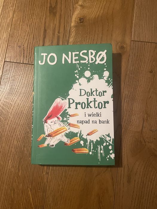 Ksiazka Doktor Proktor i napad na bank