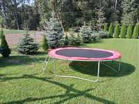 Trampolina ogrodowa 312cm z siatką drabinką