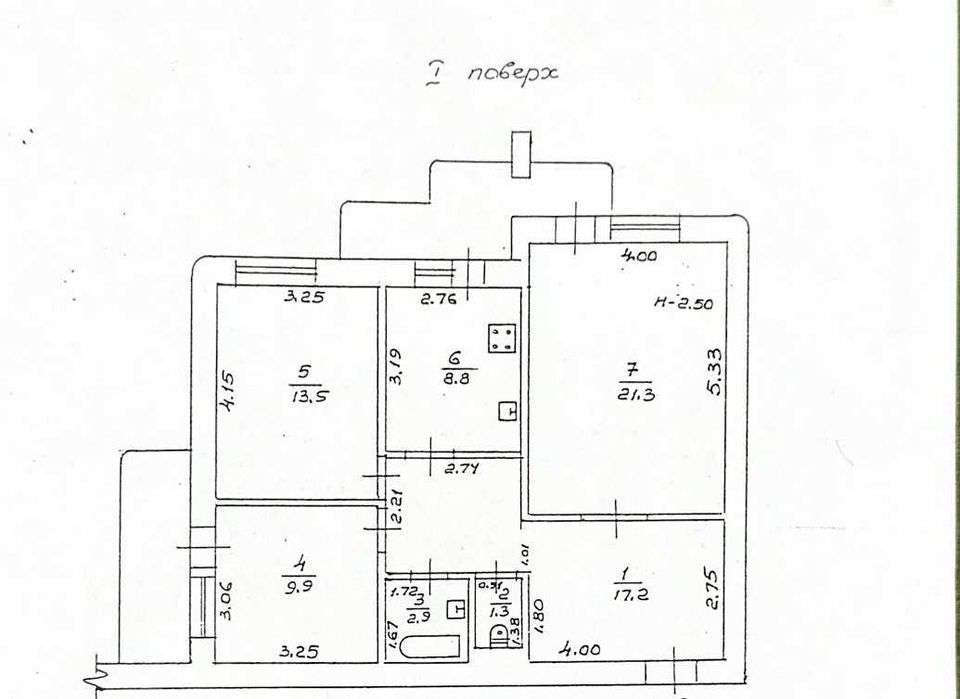 3- х комнатная квартира на Таирова по улице проспект Небесной Сотни.