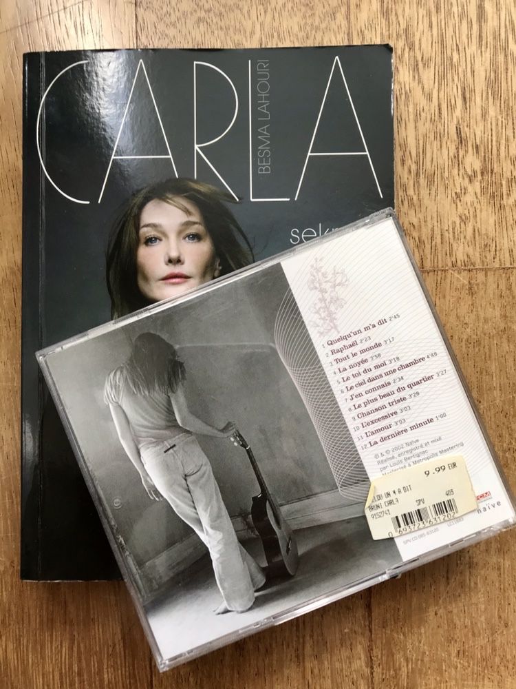 Carla Bruni biografia i muzyka • zestaw książka i płyta CD