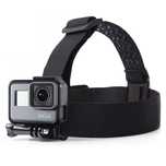 Uchwyt Na Głowę Tech-Protect Ga100 – Do Kamer Gopro I Dji, Czarny