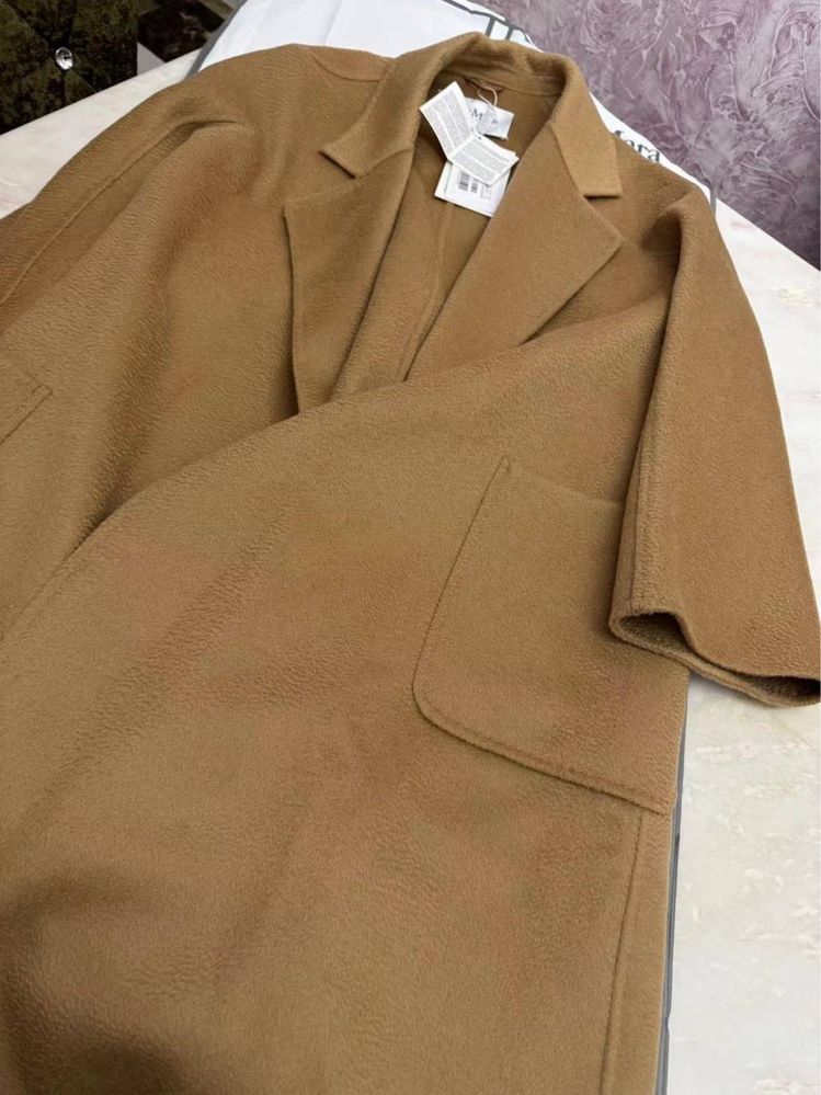 Продається Довгий Пальто Max Mara Кольору Кемель – Модель Людмила