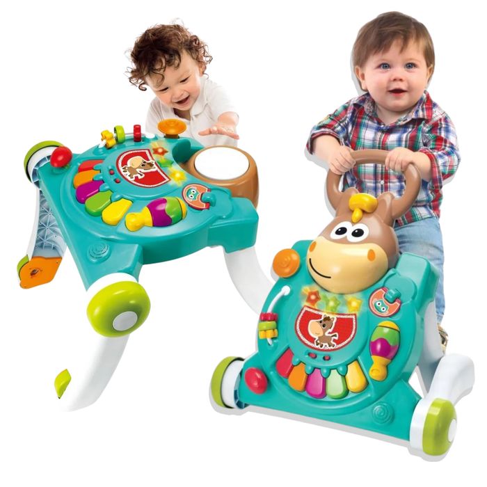 Chodzik Dla Dzieci Interaktywny Ze Stolikiem Pchacz Konik 12m+ B-Kids
