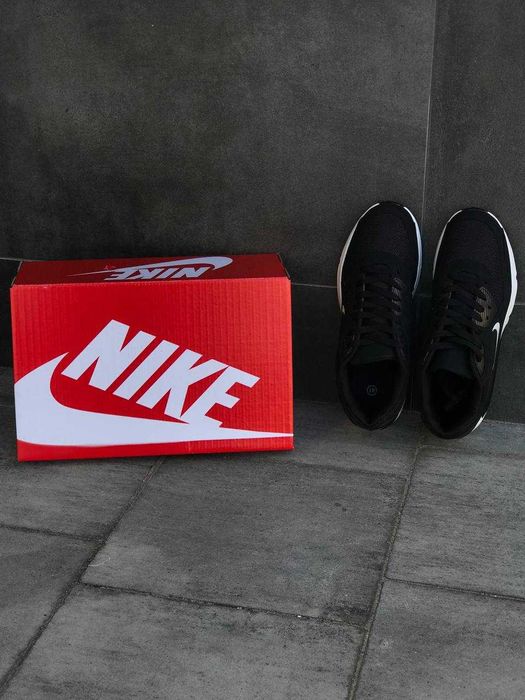 Nike Air Max 90 черные мужские кросовки Найк 90 / кросівки Найк 90