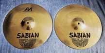 Talerze Sabian AA Medium Hats 14 jak Zildjian New Beat - stan idealny