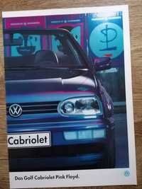 Prospekt VW Golf III Cabriolet Pink Floyd