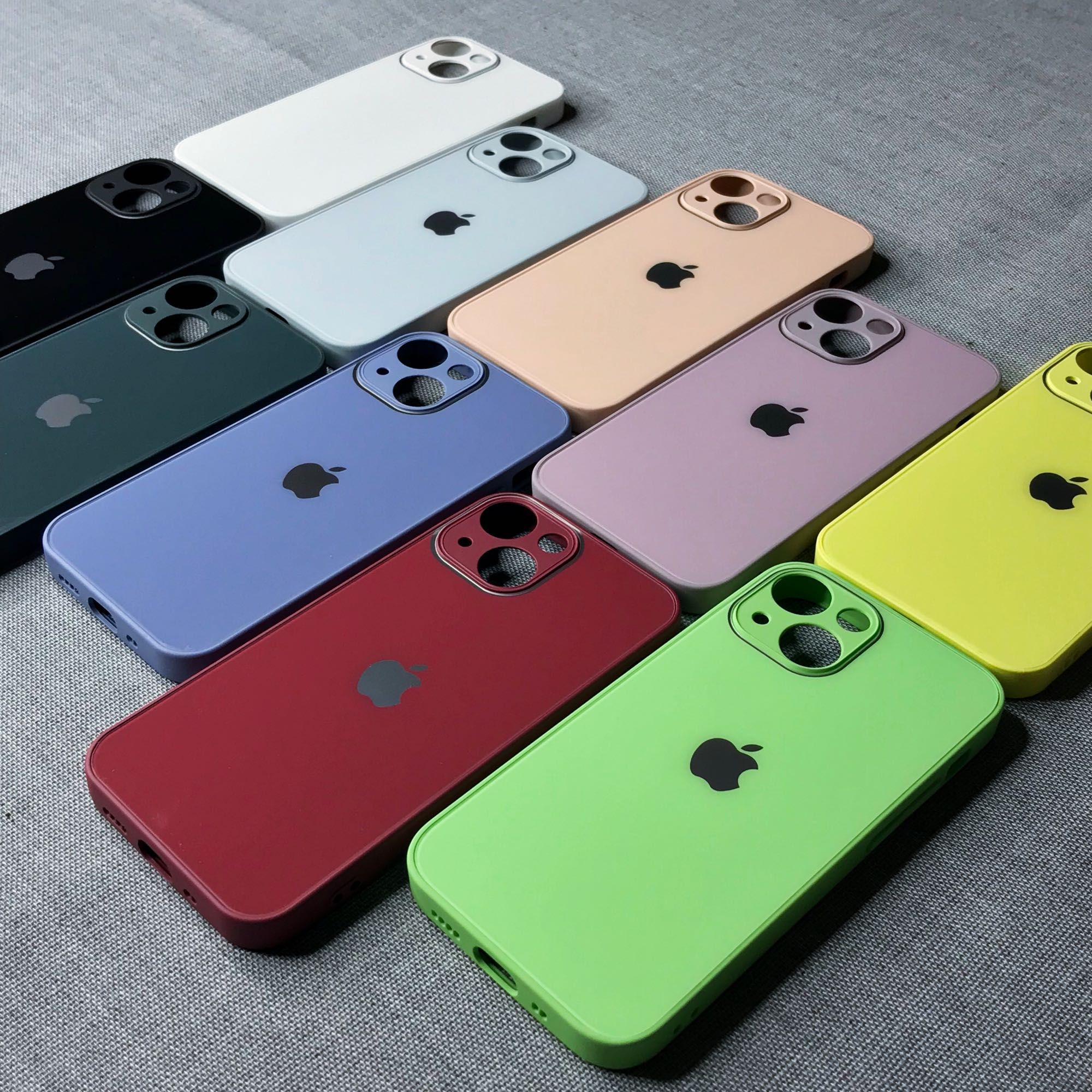 Скляний чохол на iPhone SE та інші 7·8–Чехол для айфон–Cases