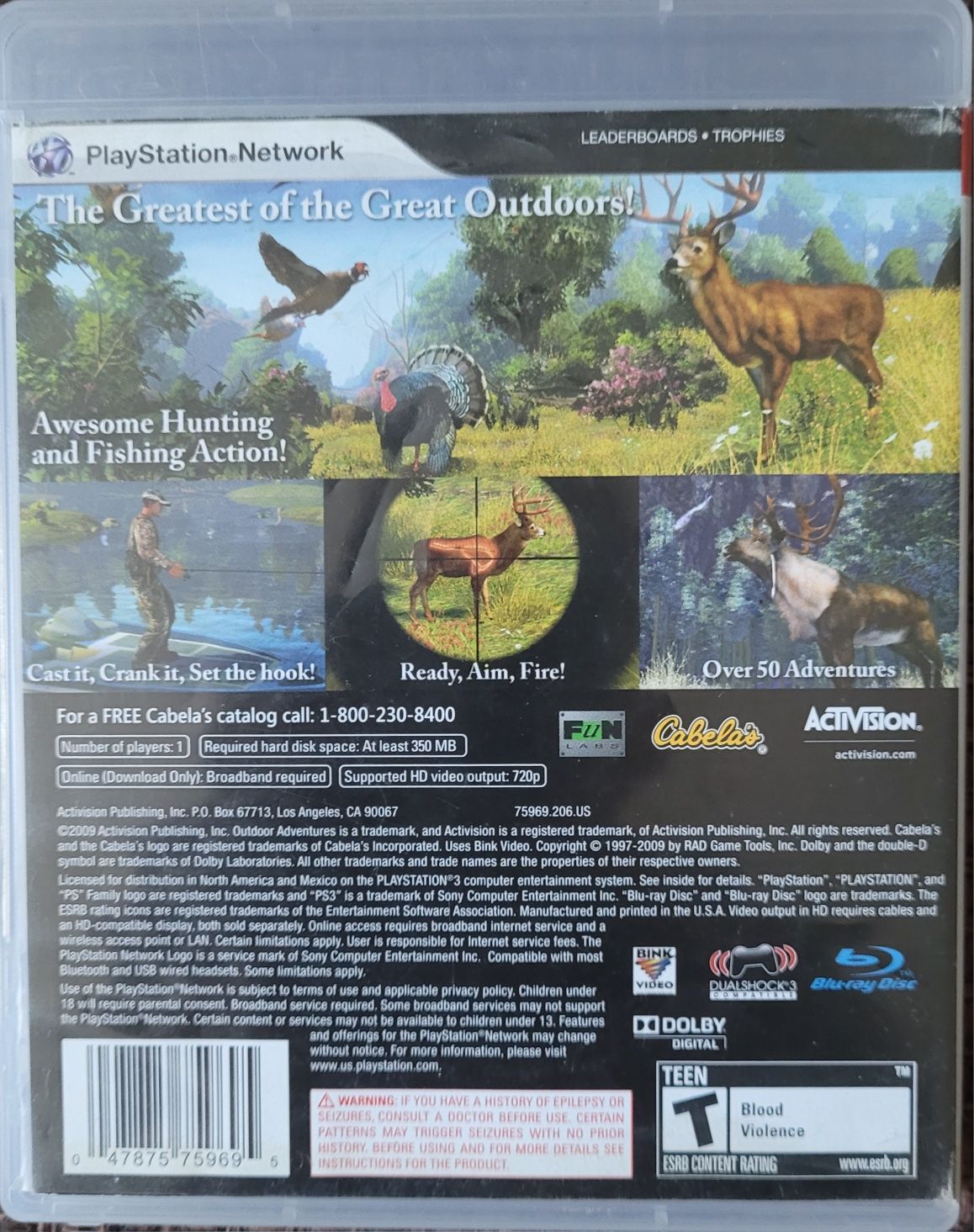 Cabela's Outdoor Adventures PS3