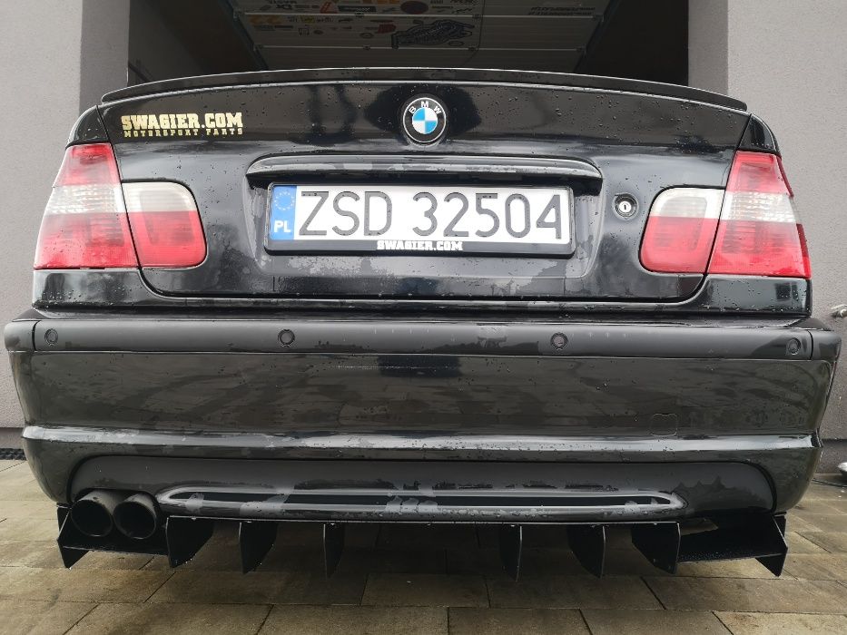 Dyfuzor BMW E46 sedan coupe touring M-pakiet