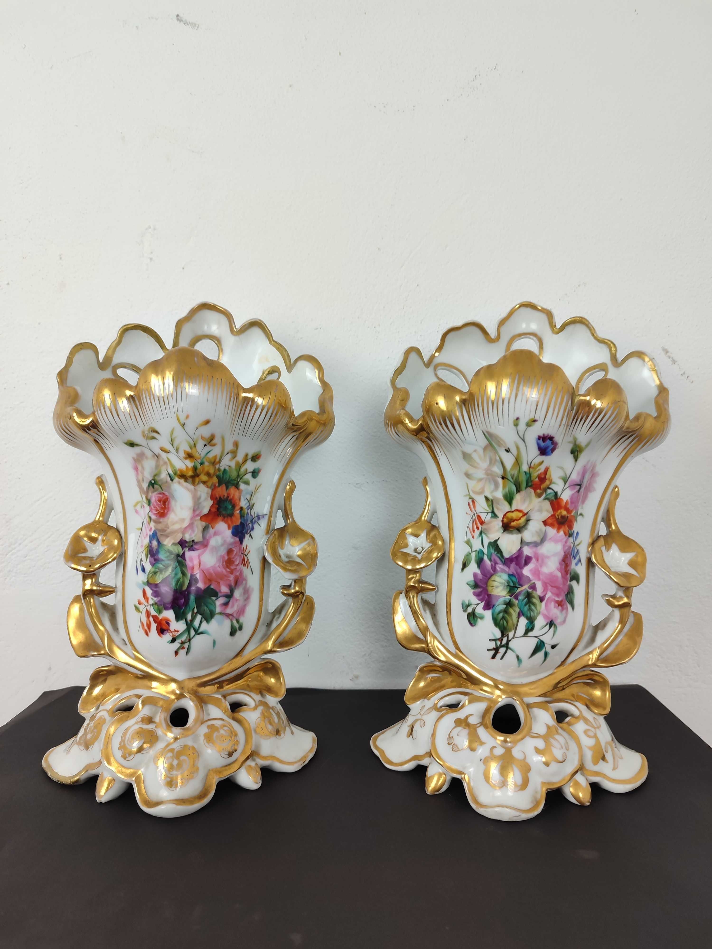 Par Jarras porcelana "Velho Paris"