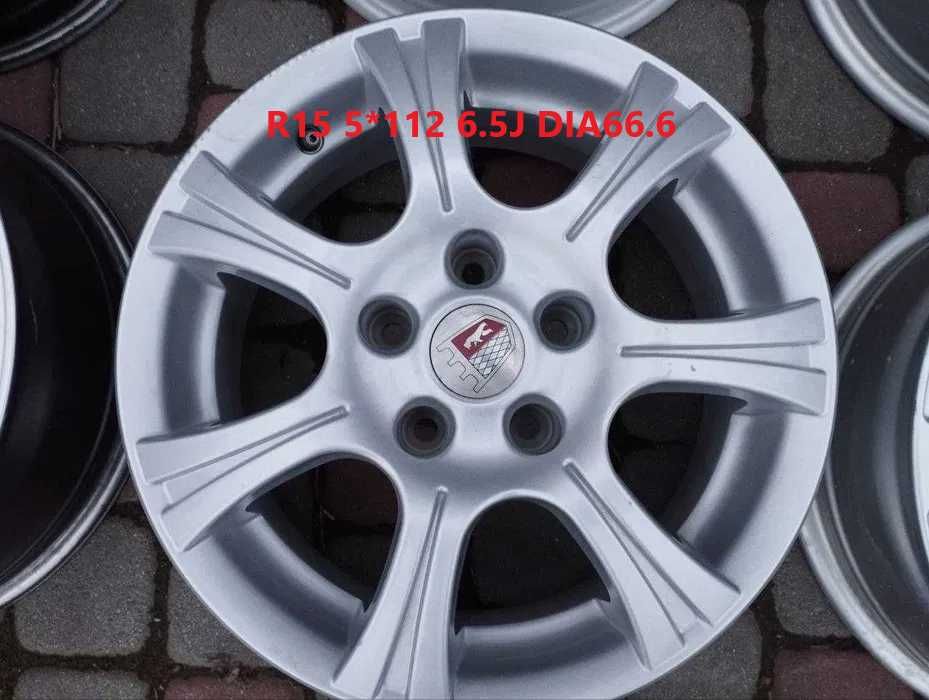 Титанові диски R15 5*112 6.5J DIA66.6 з Німеччини