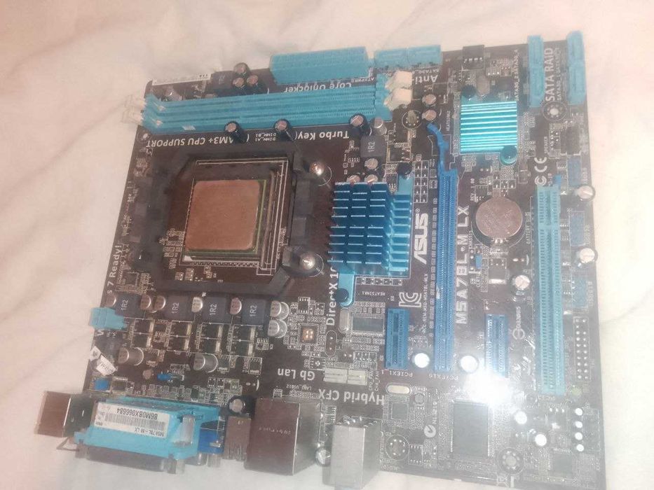 Материнська плата Asus M5A78L-M LX +Atlon ada6000