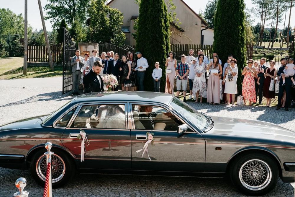 Samochód do ślubu Mustang Cabrio / Jaguar XJ