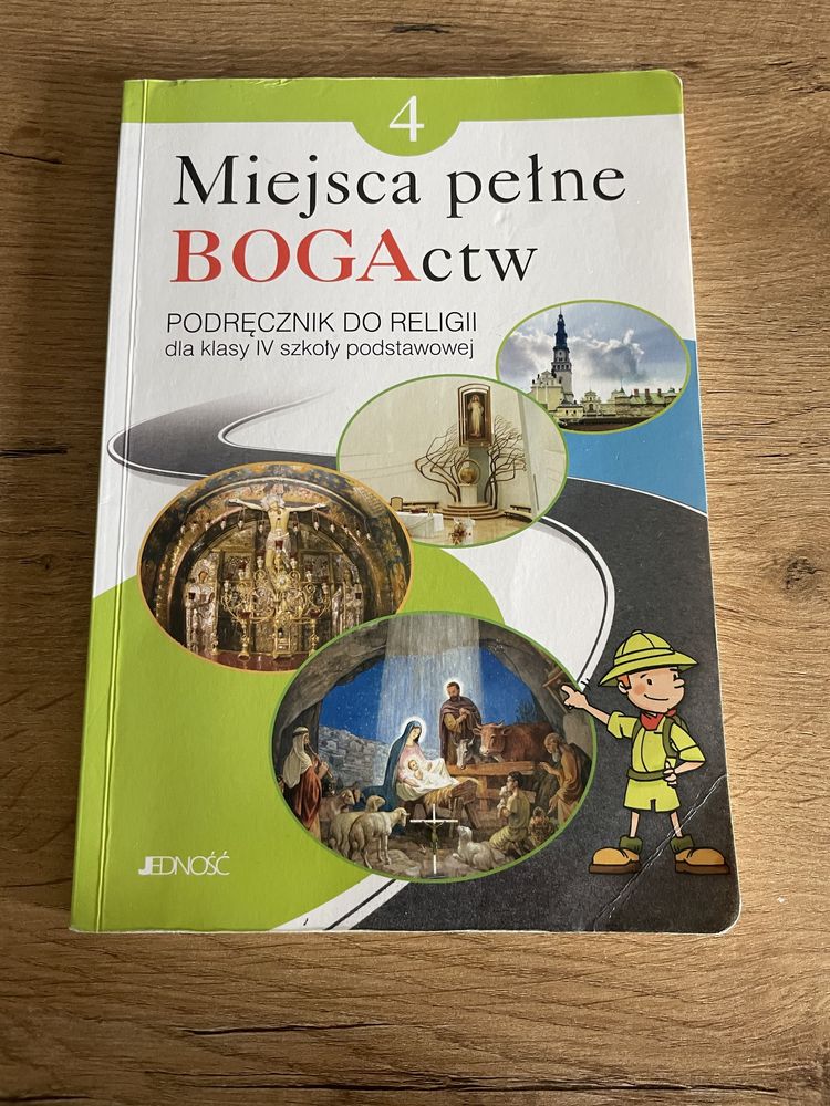 Książka do religii „Miejsca pełne BOGActw” wyd. Jedność