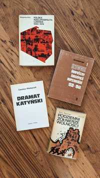książki o tematyce wojennej Katyń konspiracja warszawska PRL 1939