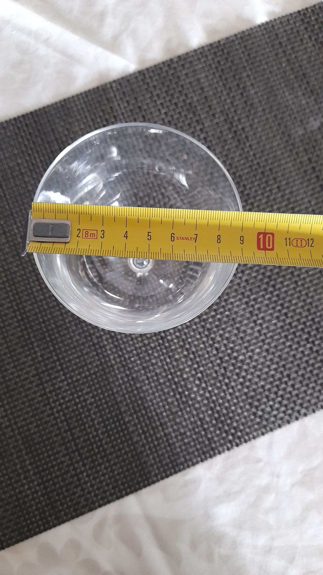 4 Copos de Agua de Cristal