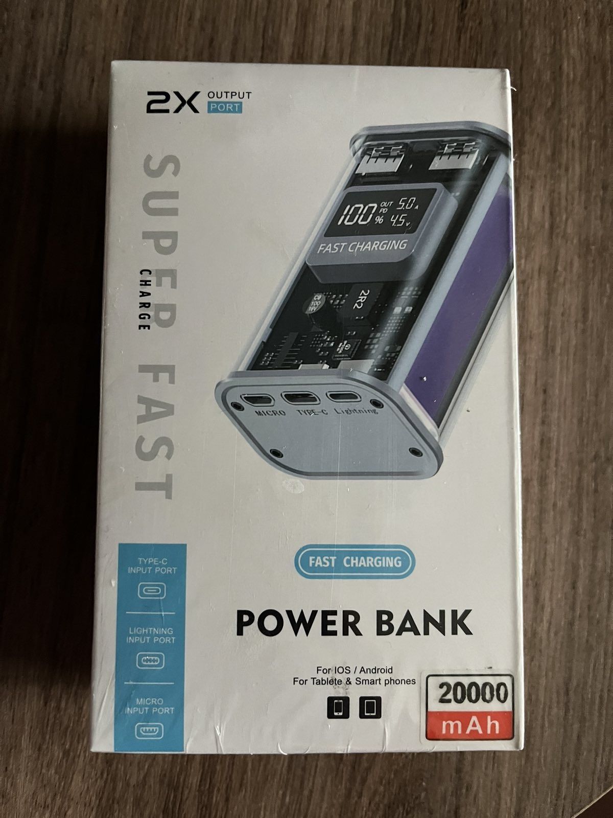 Power bank 20000 mAh