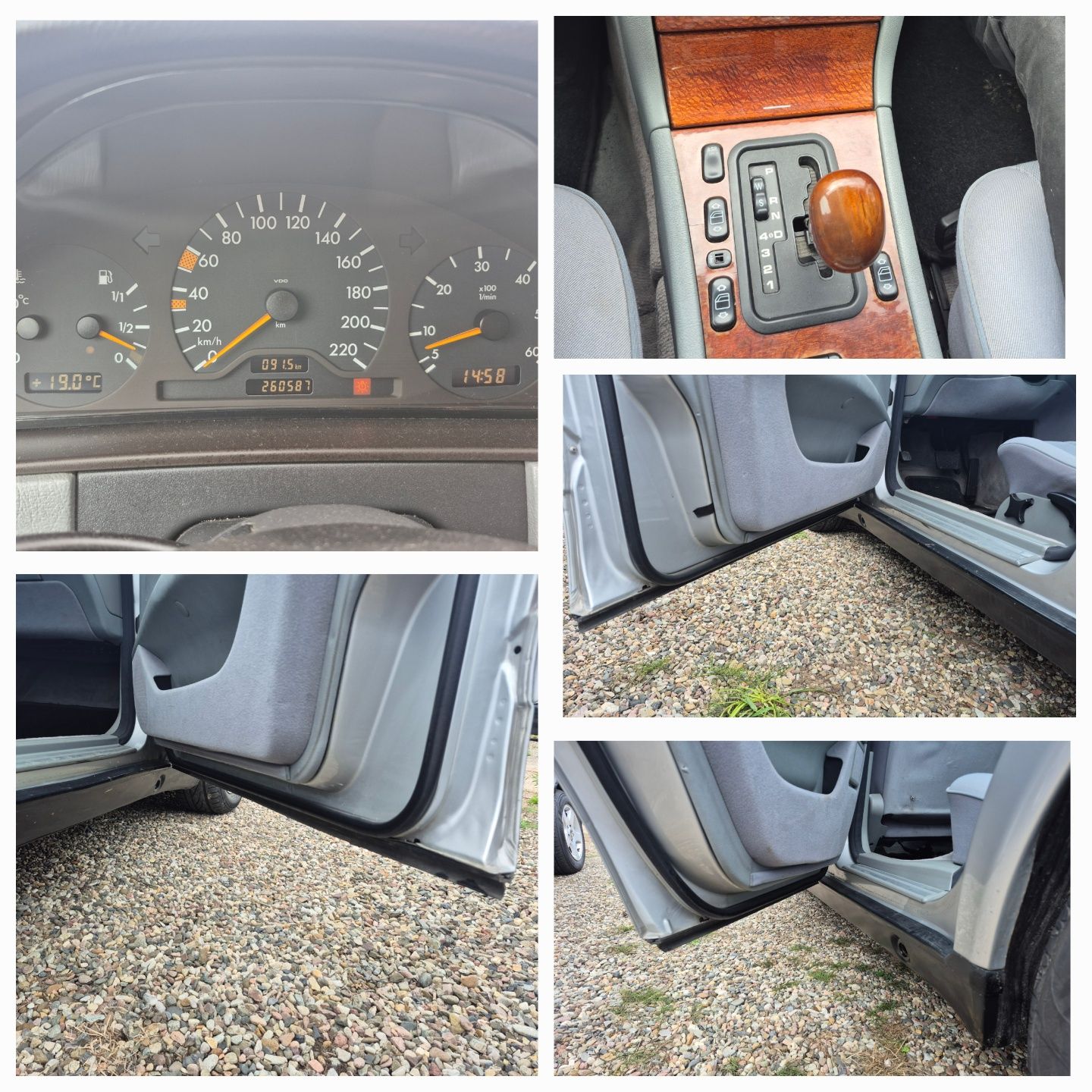 Mercedes Ekl w210 2.2D 130KM automat Klima Super Stan PL