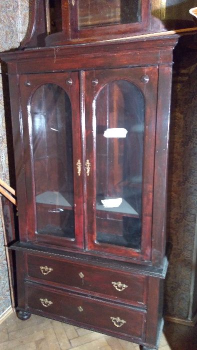 Biblioteka stylowa , eklektyczna drewniana