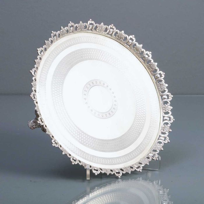 Bilheteira de Gradinha Prata do Século XIX