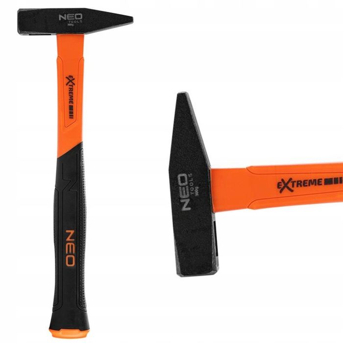 Neo Młotek Ślusarski 300g Włókno Szklane Fiberglass 53 Hrc 25-143