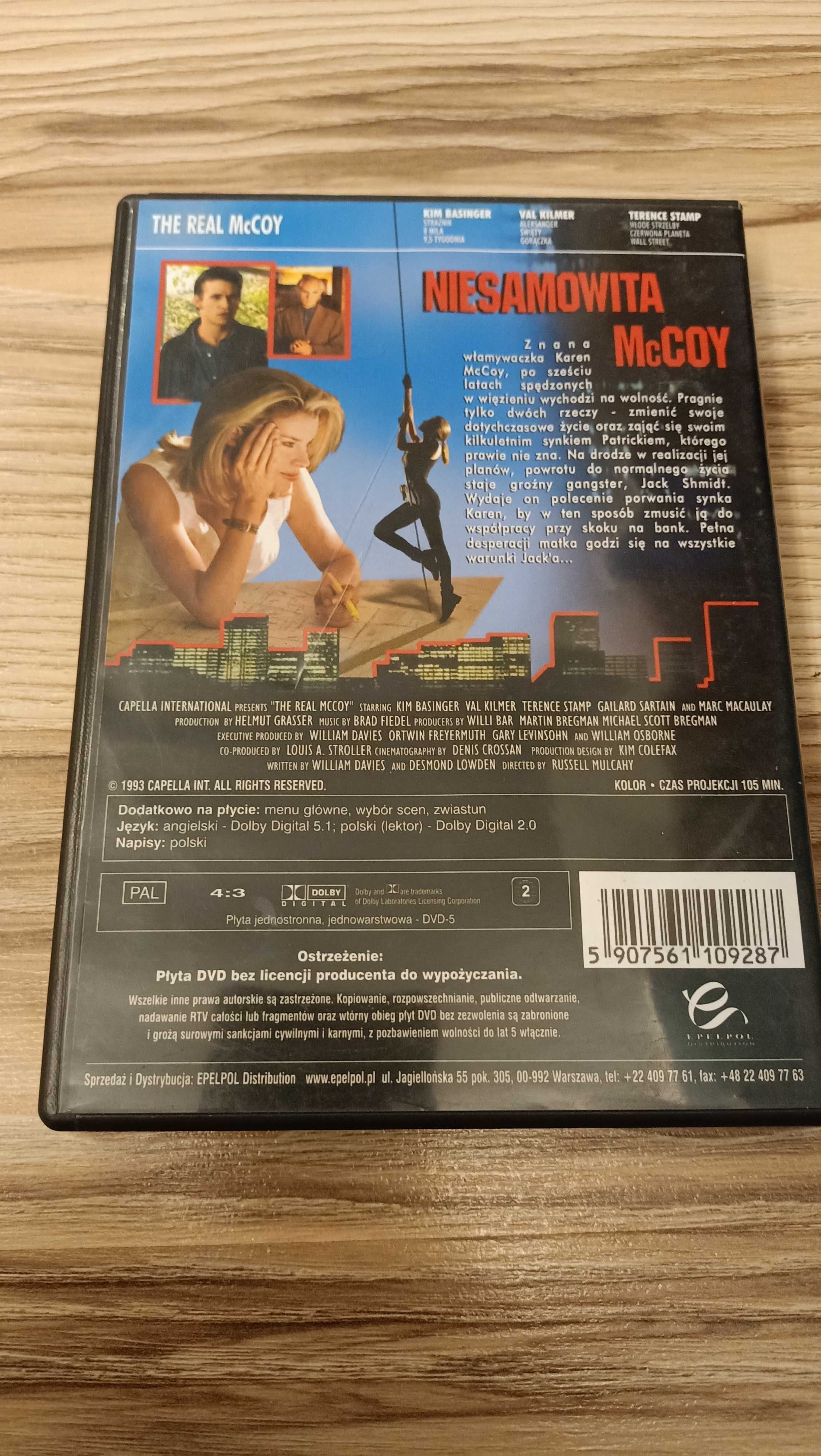 Niesamowita McCoy film DVD